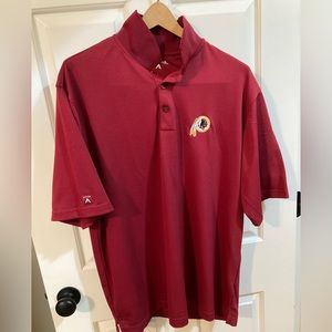 Washington Redskin golf shirt by Antiqua